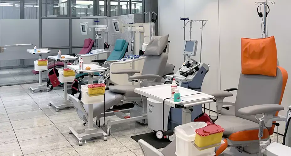 Cellex Cell Collection room