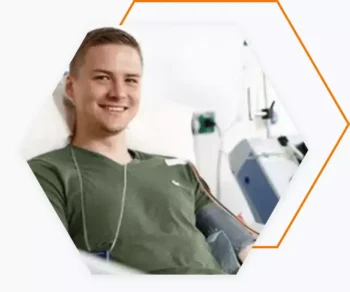 Lukas, blood cell donor
